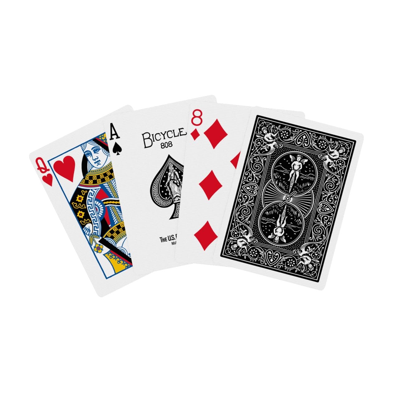 Bicycle decks suit poker, blackjack, and casual game nights.