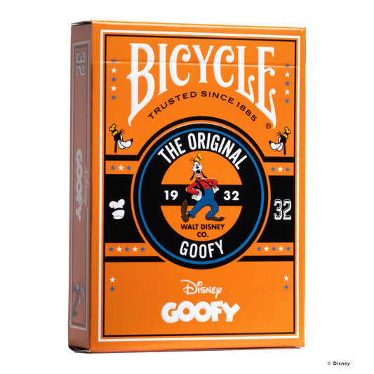 Bicycle Goofy card back design for playful game nights.