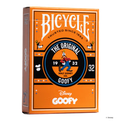 Bicycle Goofy card back design for playful game nights.