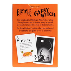 Bicycle Gypsy Witch air cushion finish, smooth shuffling and reliable play.
