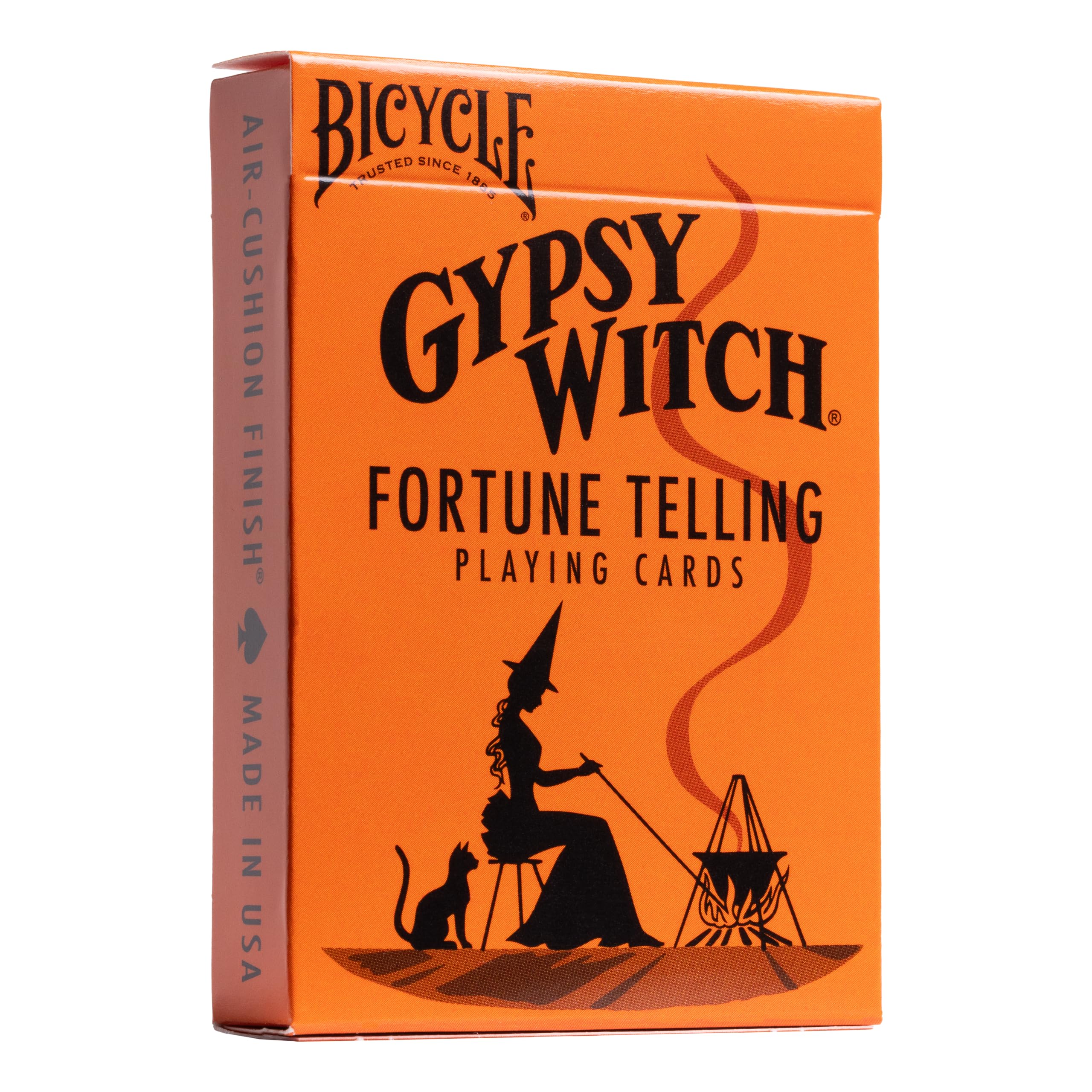 Bicycle Gypsy Witch deck front design, ideal for traditional games and readings.