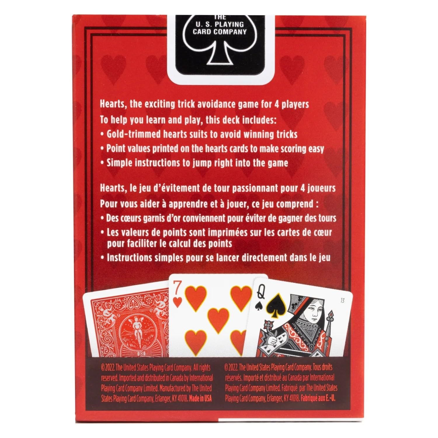 Bicycle Hearts closure seal inspired by Back to the Future adds collectible flair.