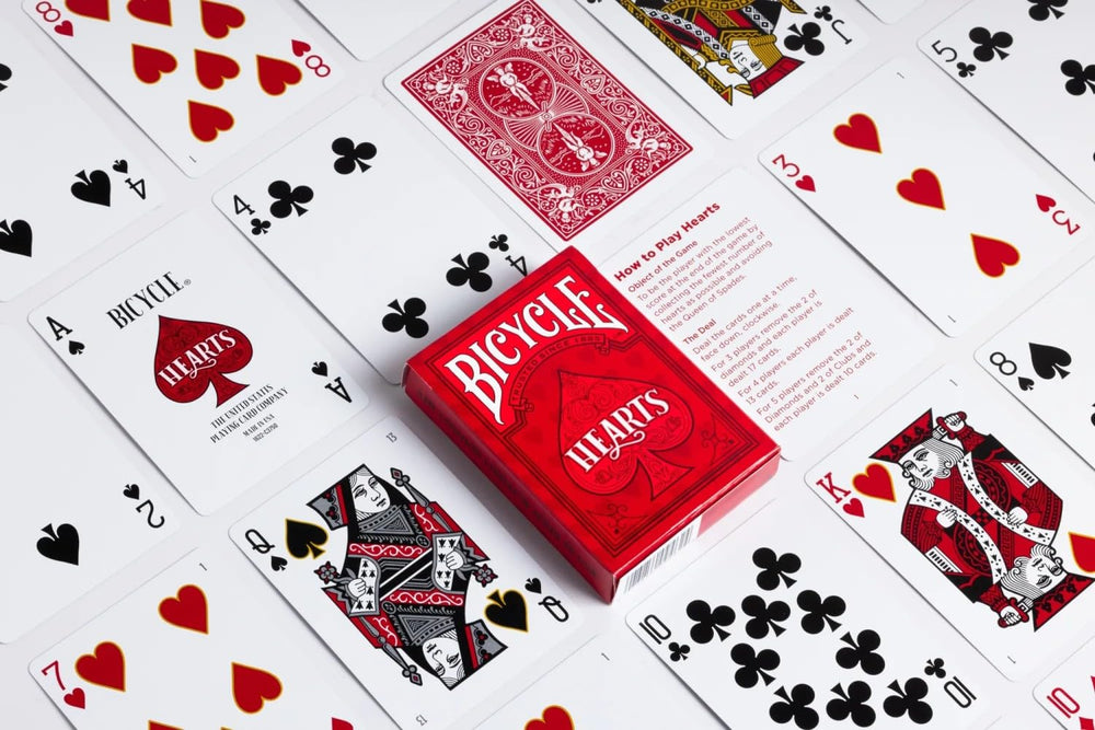 Bicycle Hearts weight and materials highlight high quality components for reliable handling.