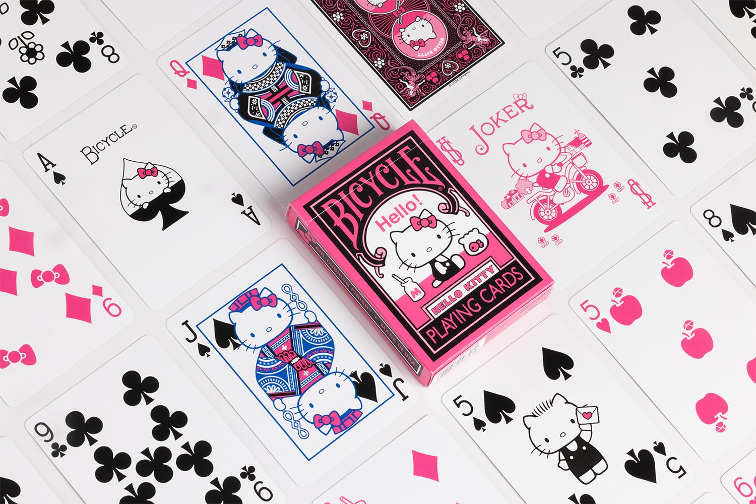 Made in the USA Bicycle Hello Kitty deck by USPC for quality production