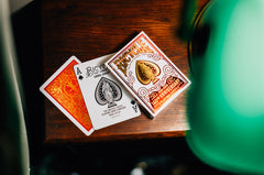 Bicycle made-in-USA label on packaging underscores trusted quality.
