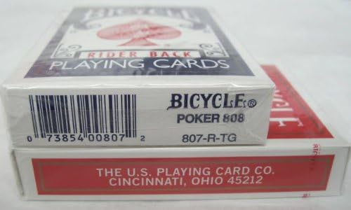 Bicycle made-in-USA quality, ideal for collectors and players.