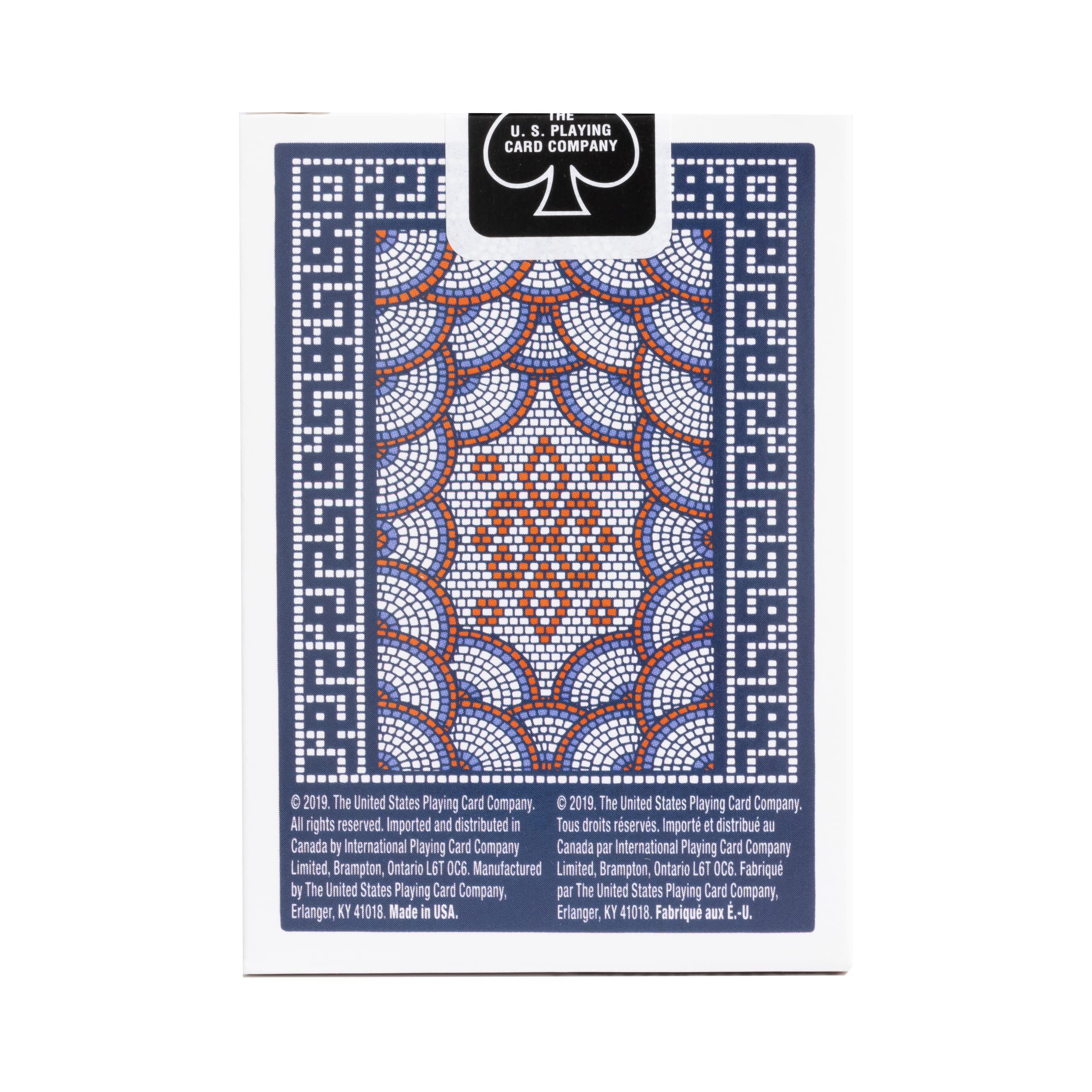 Bicycle Mosaique Ace of Spades is custom for distinctive reveals.