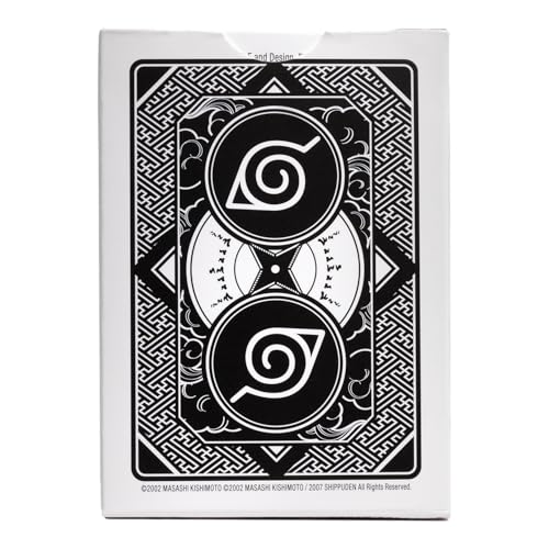 Bicycle Naruto Shippuden face cards show legendary ninjas for immersive storytelling during play