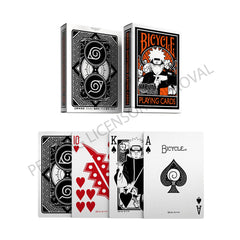 Bicycle Naruto Shippuden finish enhances grip and smooth dealing