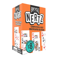 Bicycle Nertz durable playing cards withstand intense rounds.