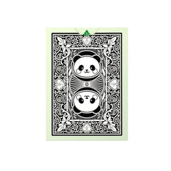 Bicycle Panda Playing Cards pips are leaf-themed, adding nature-inspired charm to any game.
