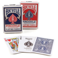 Bicycle Pinochle cards pack 4 for classic gameplay and durable shuffle