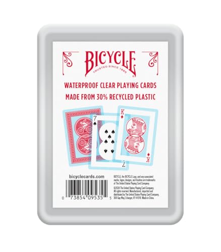 Bicycle Plastic deck ready for outdoor use, water resistant and durable.