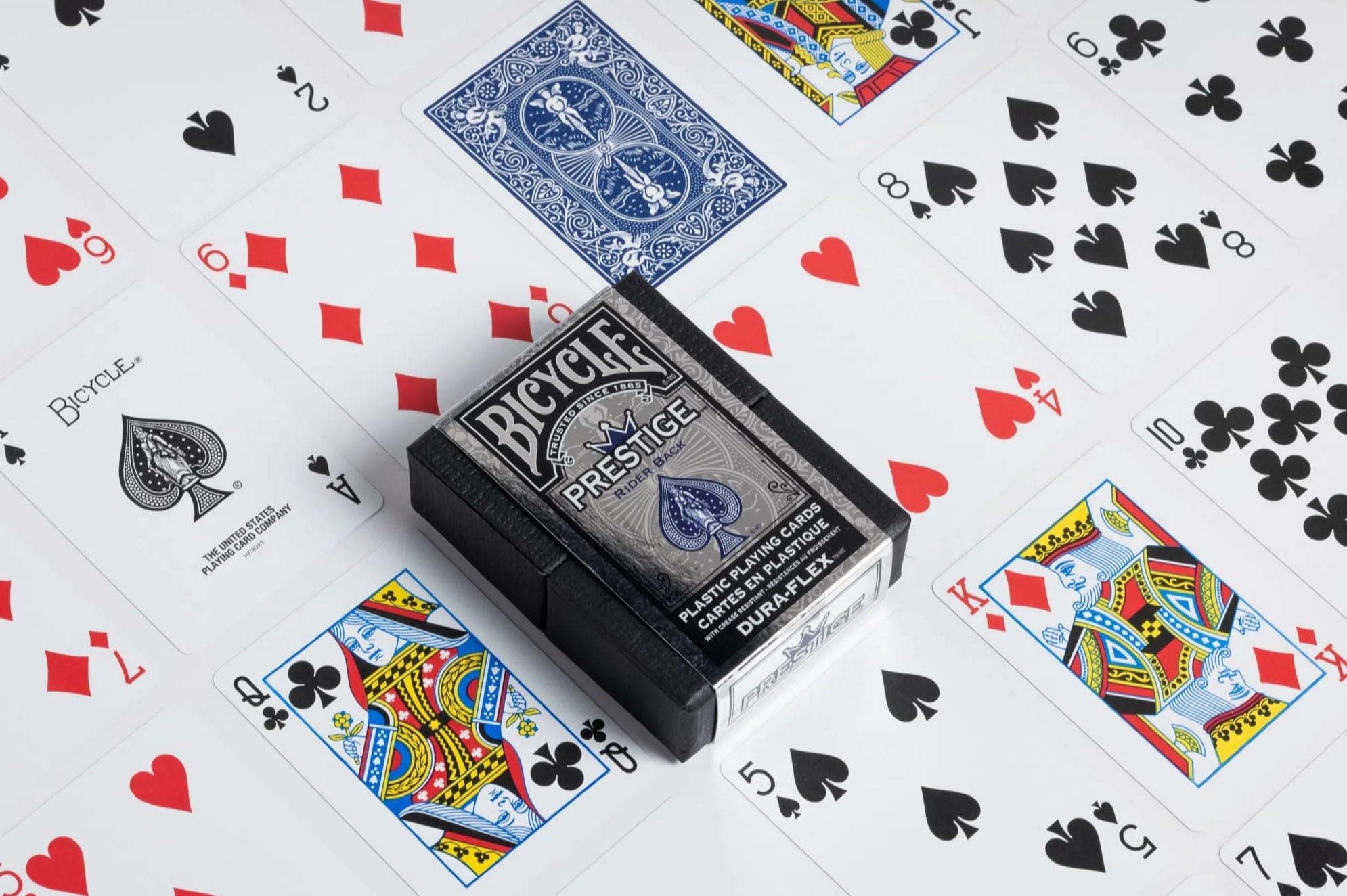 Bicycle premium card case keeps decks organized and protected.