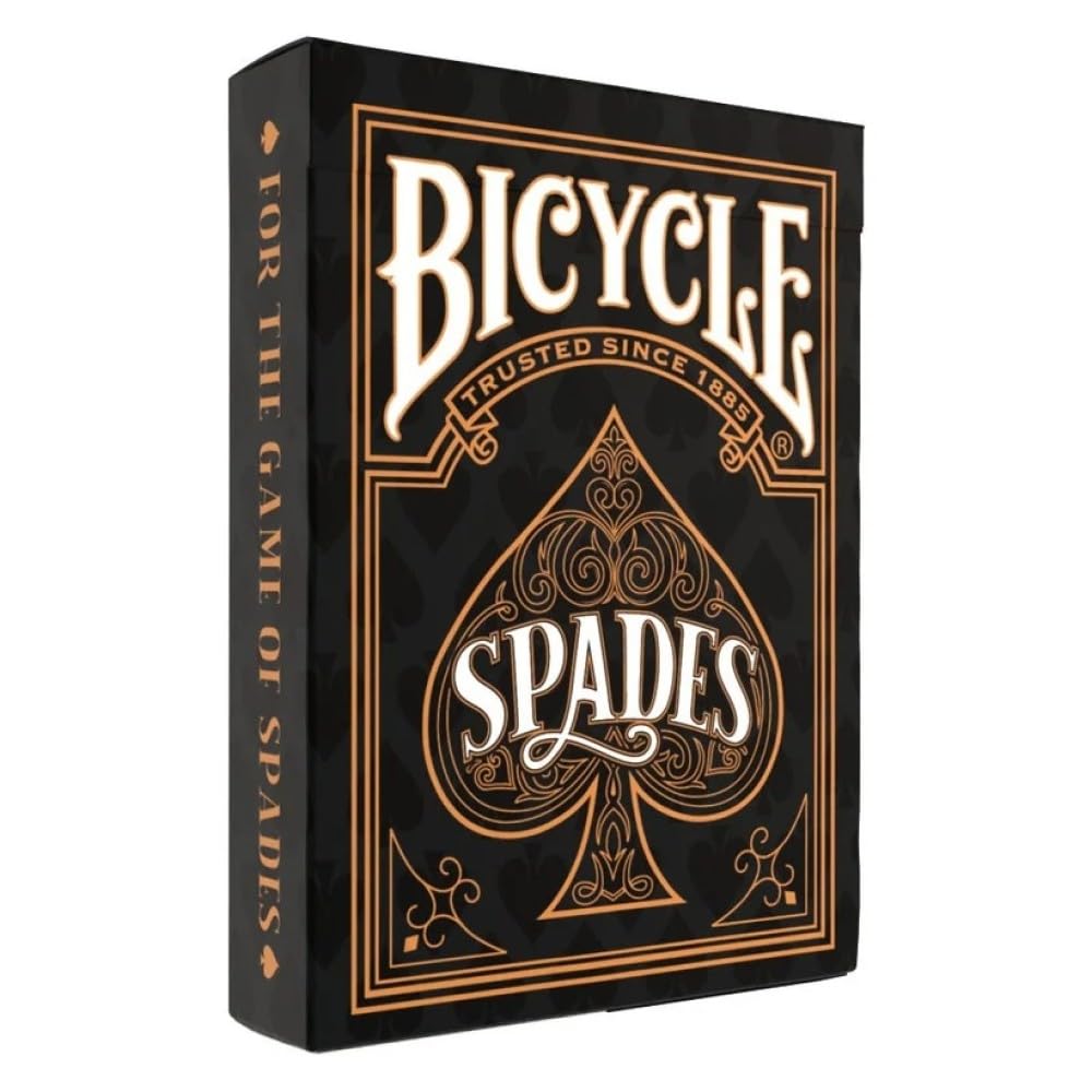 Bicycle Spades deck back design for quick recognition during play