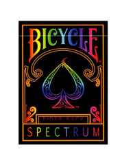 Bicycle Spectrum with magic finish enhances durability and handling for frequent shuffles.