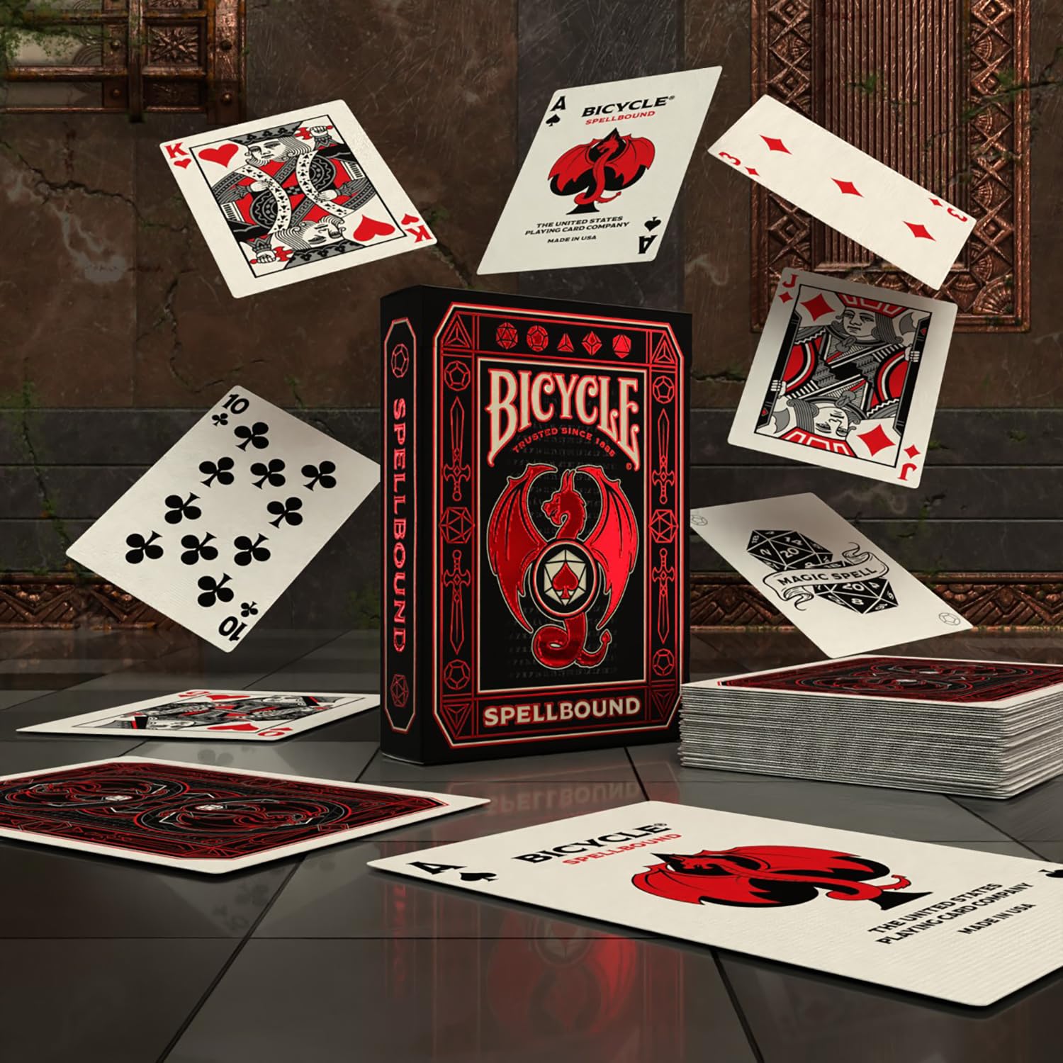 Bicycle Spellbound USA-made quality from US card company.