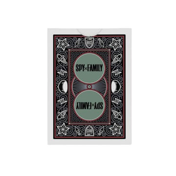 Bicycle Spy x Family Yor portrait on court cards with dramatic flair.