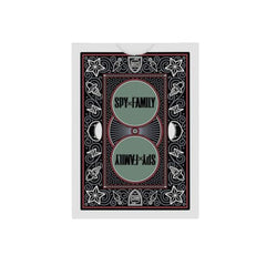 Bicycle Spy x Family Yor portrait on court cards with dramatic flair.