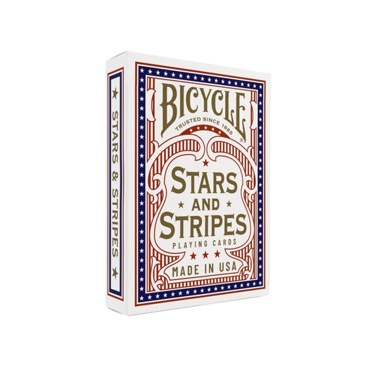 Bicycle Stars and Stripes card back design for patriotic game nights