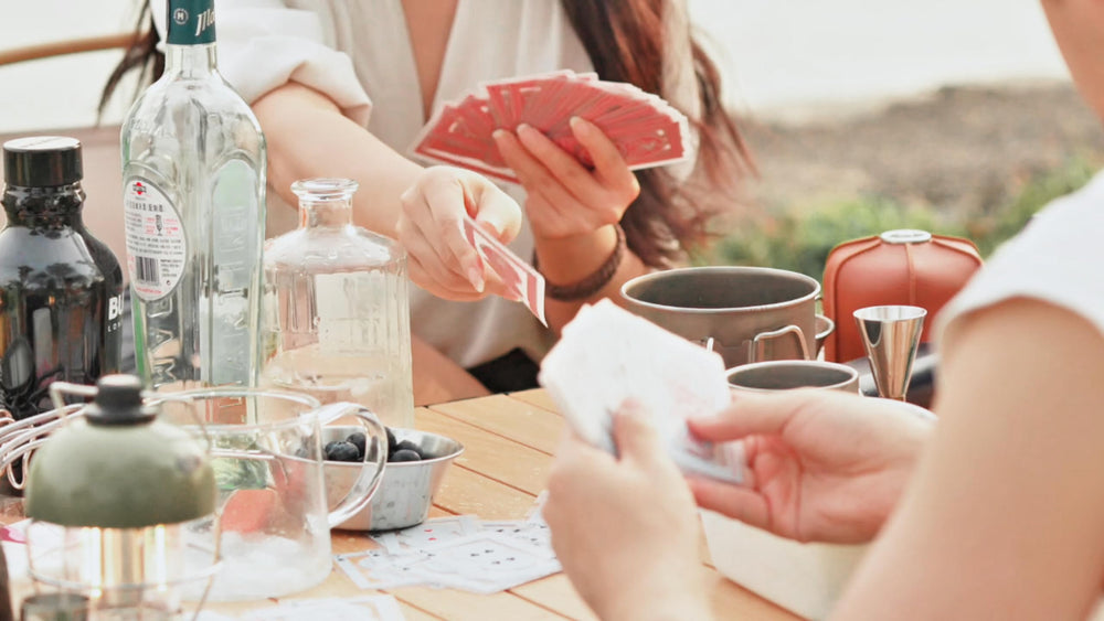 Bicycle Travel-ready cards fit in pockets for spontaneous games.