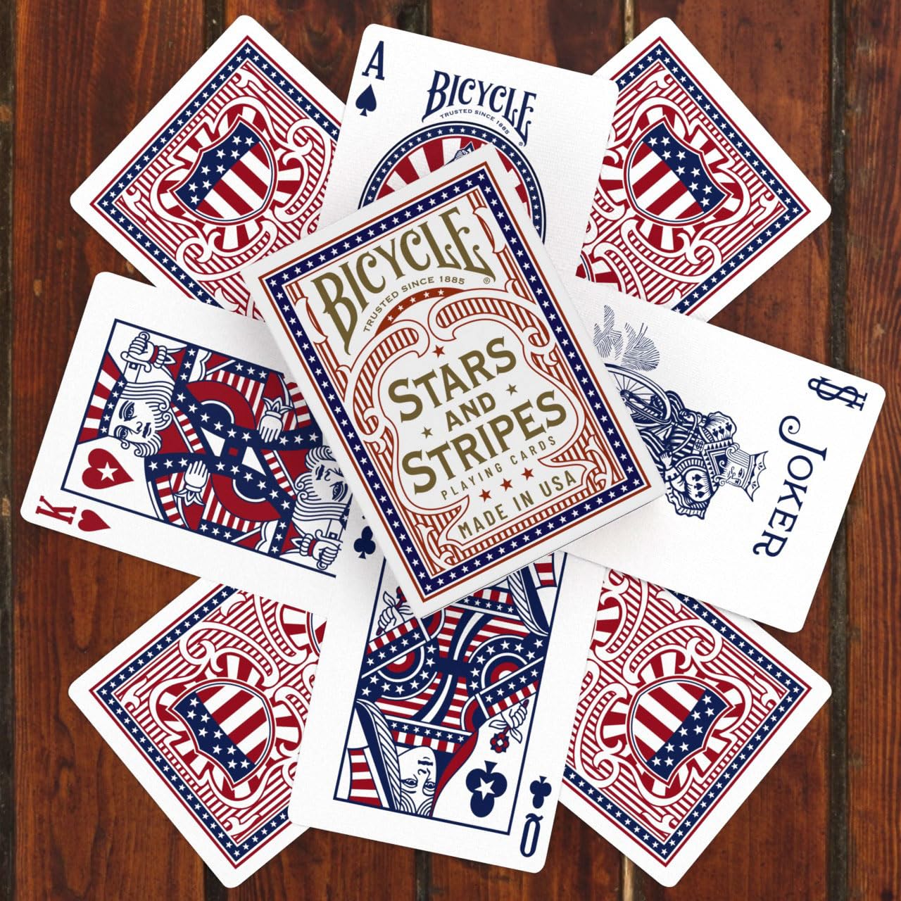 Bicycle trusted since 1885 for reliable playing cards