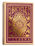 Bicycle Verbena Floral Deck front view showing intricate wildflower design
