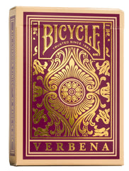 Bicycle Verbena Floral Deck front view showing intricate wildflower design