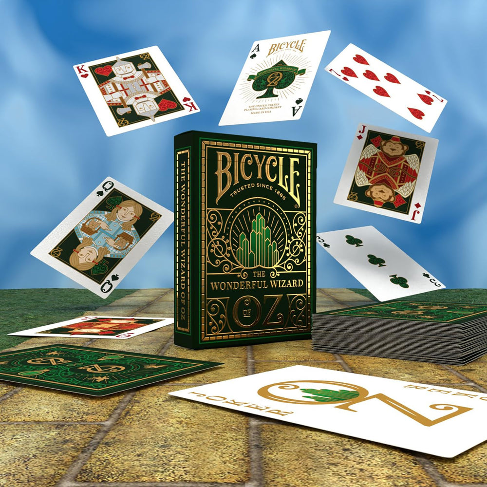 Wizard of Oz deck box art invites collection and display