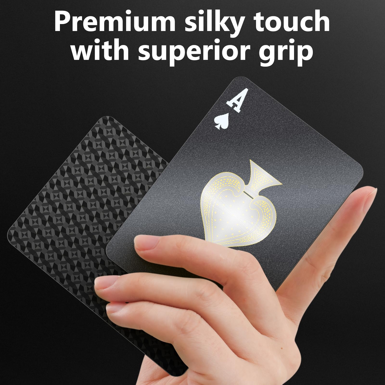 BIERDORF easy-hand-washable cards for quick cleaning after use.
