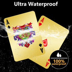 BIERDORF poker cards matte finish close-up emphasizing easy handling and fast shuffles.