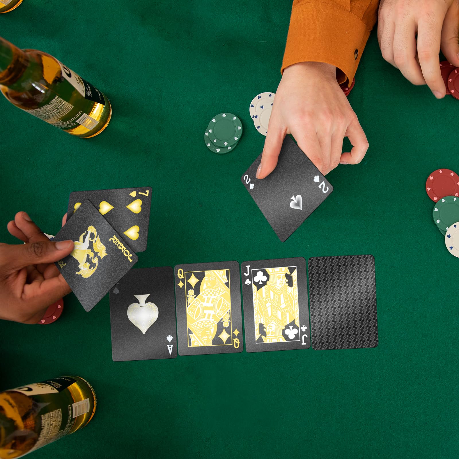 BIERDORF casino-themed games with two-pack cards for gatherings