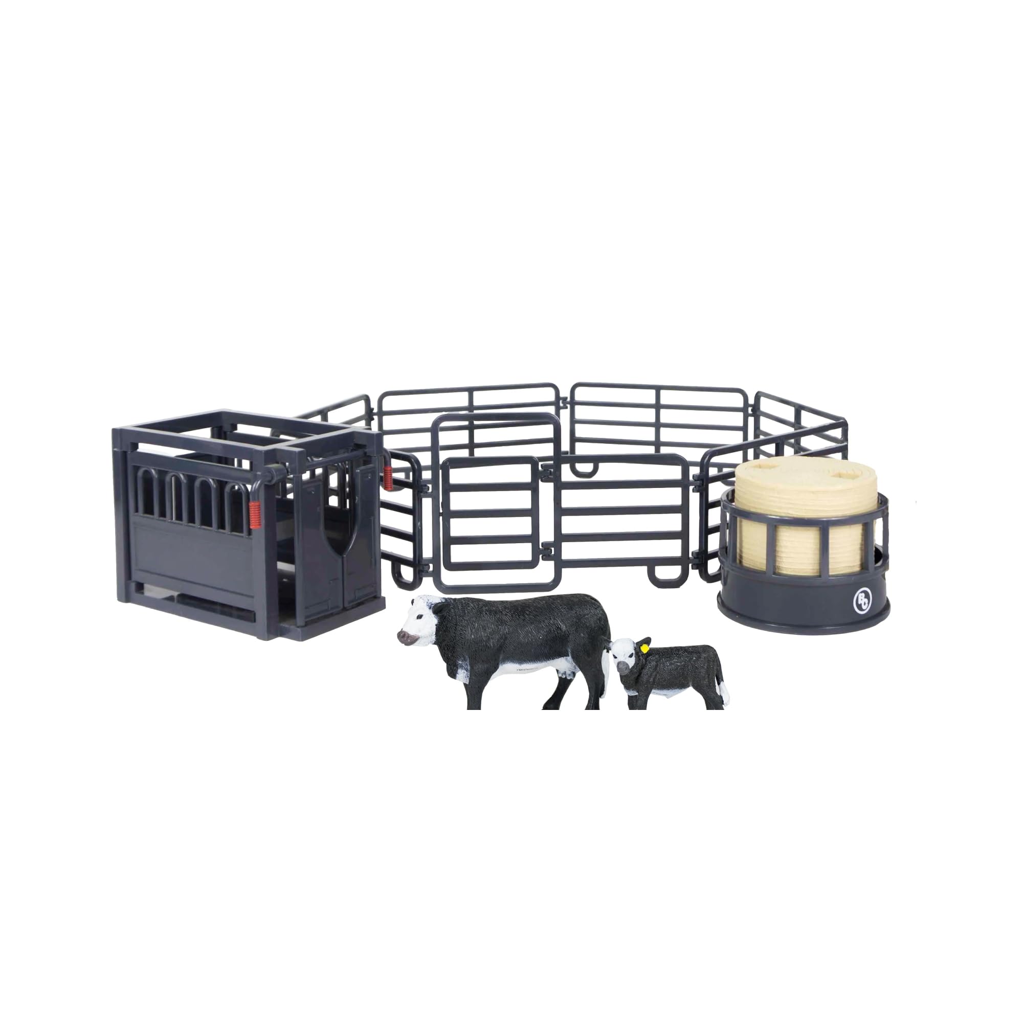 Big Country Toys 6666 Ranch Black Angus cattle for imaginative ranch play