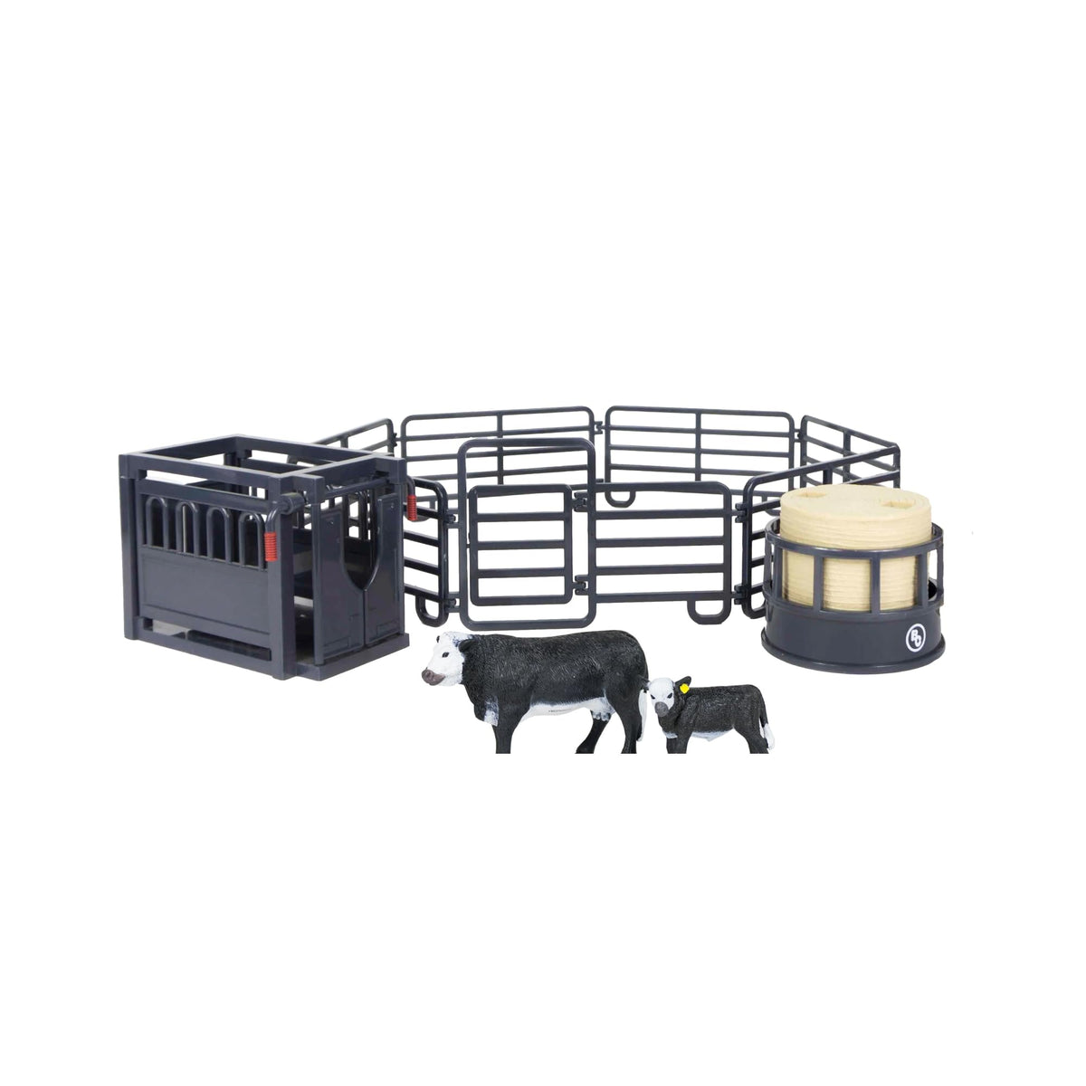 Big Country Toys 6666 Ranch Black Angus cattle for imaginative ranch play
