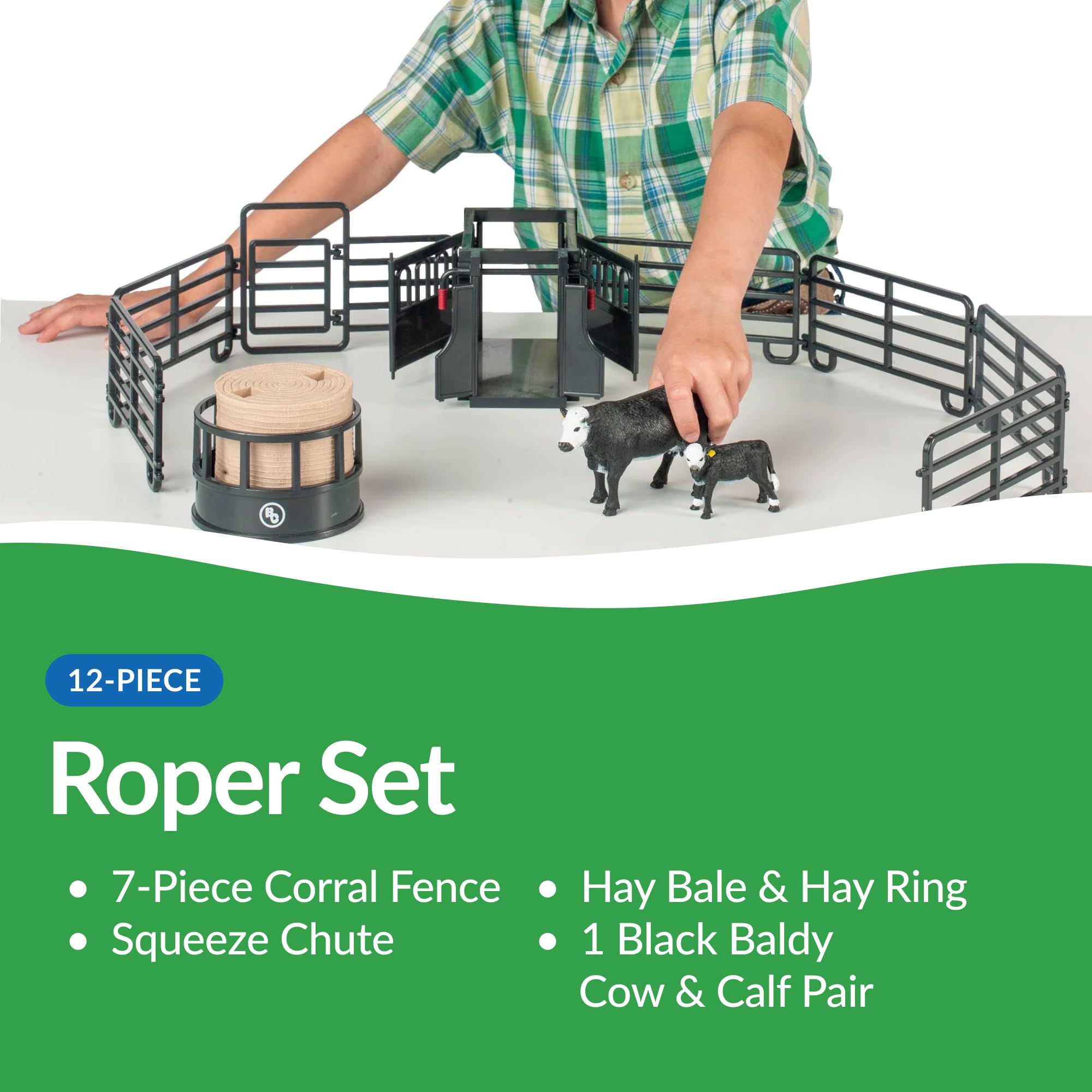 Big Country Toys 6666 Ranch fencing and gates for authentic setup