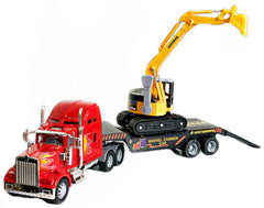 Big Daddy Big Rig tractor-trailer with durable cab and trailer for realistic pretend hauls