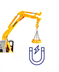 Big Daddy excavator with realistic detail for imaginative construction play