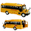 Big Daddy huge yellow school bus front view with lights for interactive play.