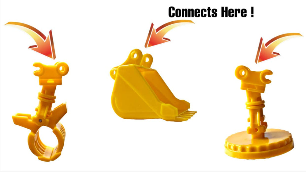Big Daddy multi-use construction trucks enabling diverse play