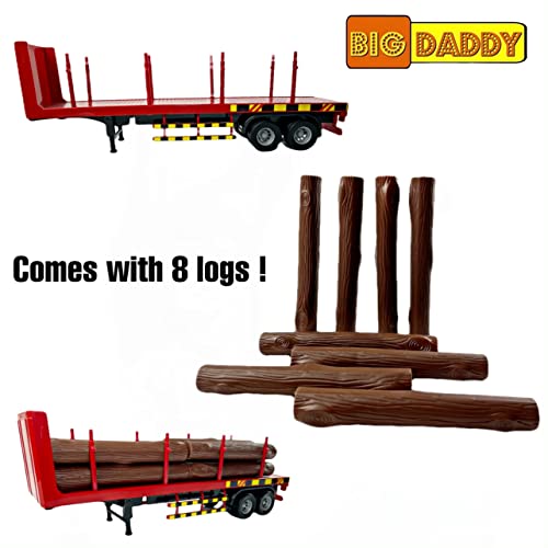Big Daddy play-ready top view capturing length and toy aesthetic