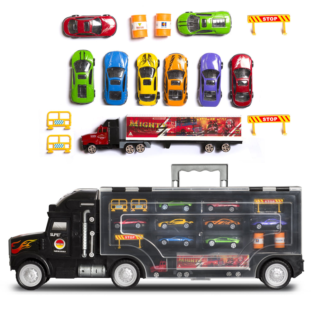 Big Daddy snap-close lids secure vehicles during travel and cleanup