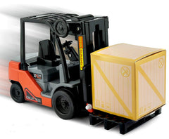 Big Daddy Trucks Combo extendable loader showcasing adjustable reach for loading practice.
