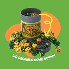 Big Discoveries Trash Dice family play for kids and adults at home.