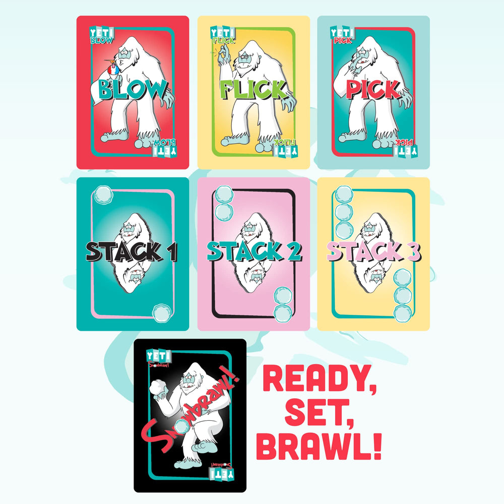 Big Discoveries Yeti Snowbrawl storage box keeps snowballs organized between rounds.