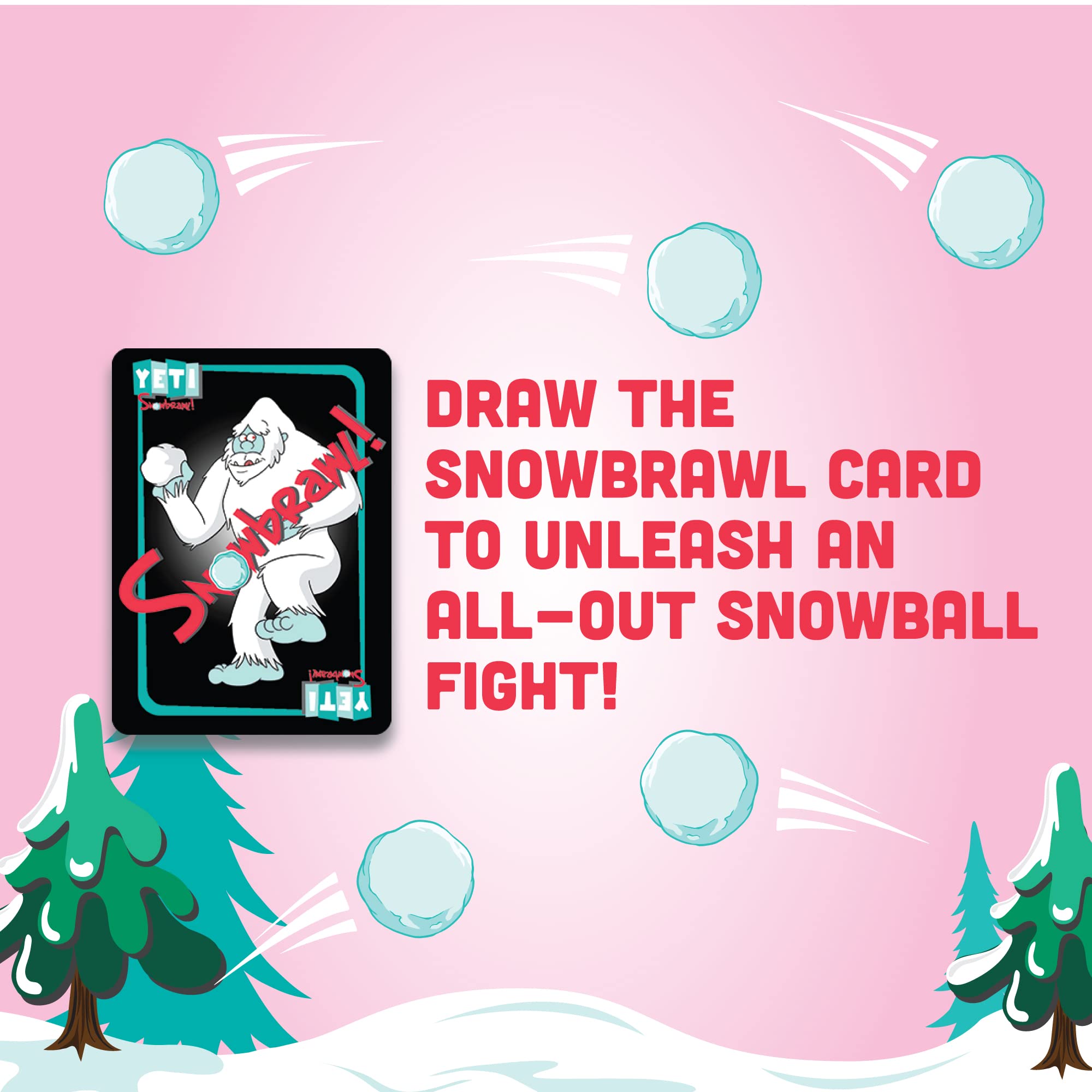 Big Discoveries Yeti Snowbrawl four Yeti Lairs set up for exciting rounds.