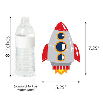 Big Dot of Happiness USA-made space party decor for quality and reliability.
