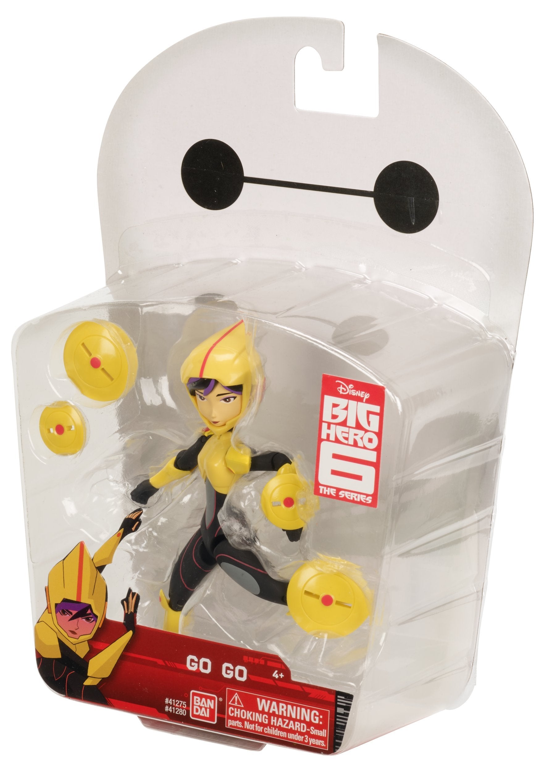 Big Hero 6 GoGo shield accessories for battle-ready display.