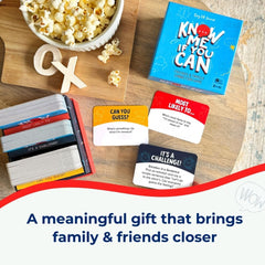 Most Likely To card sparks lighthearted voting and connection in Know Me If You Can.