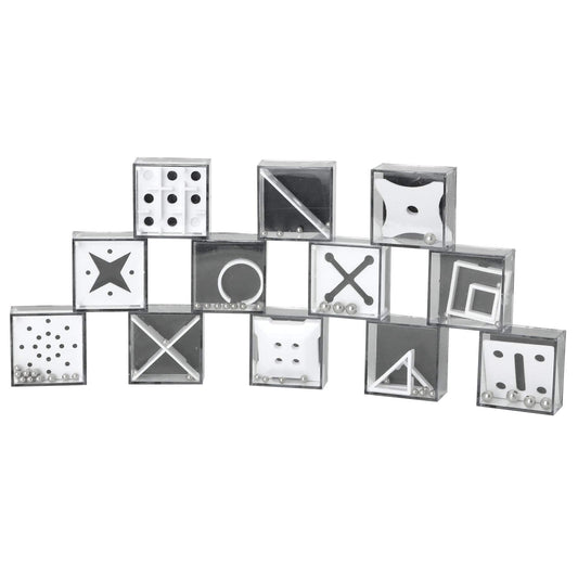 Big Mo's Toys Balance Box Puzzle pocket-size in-hand use for quick focus.