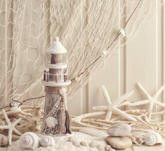 Big Mo's Toys pirate-themed decorations with fish net inspire coastal fantasy settings.